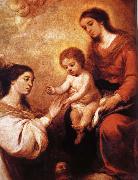 Saint Qatar Fiorina Engagement Bartolome Esteban Murillo